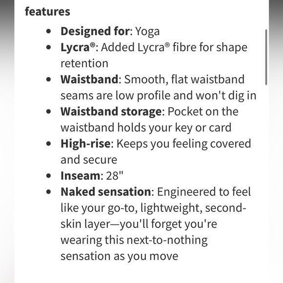 $98 Lululemon Align High-Rise Pant 28"
Heathered Core Medium Grey - Picture 7 of 11